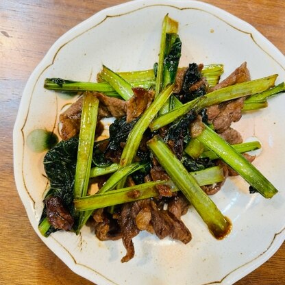 豚肉が無かったので牛肉で。子供達に好評でささた(*^▽^*)